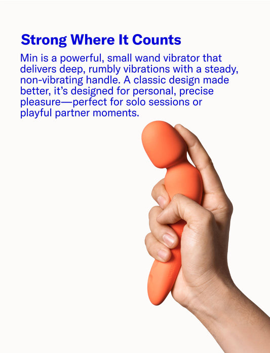 Min, Powerful Mini Wand Vibrator