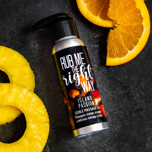 Natural, Edible Massage Oil - Rub me the Right Way