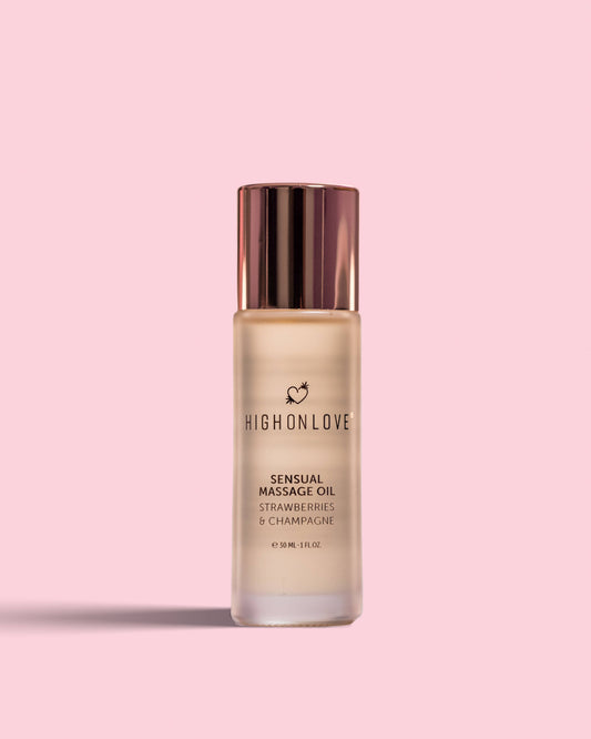 Mini Massage Oil | Strawberries & Champagne