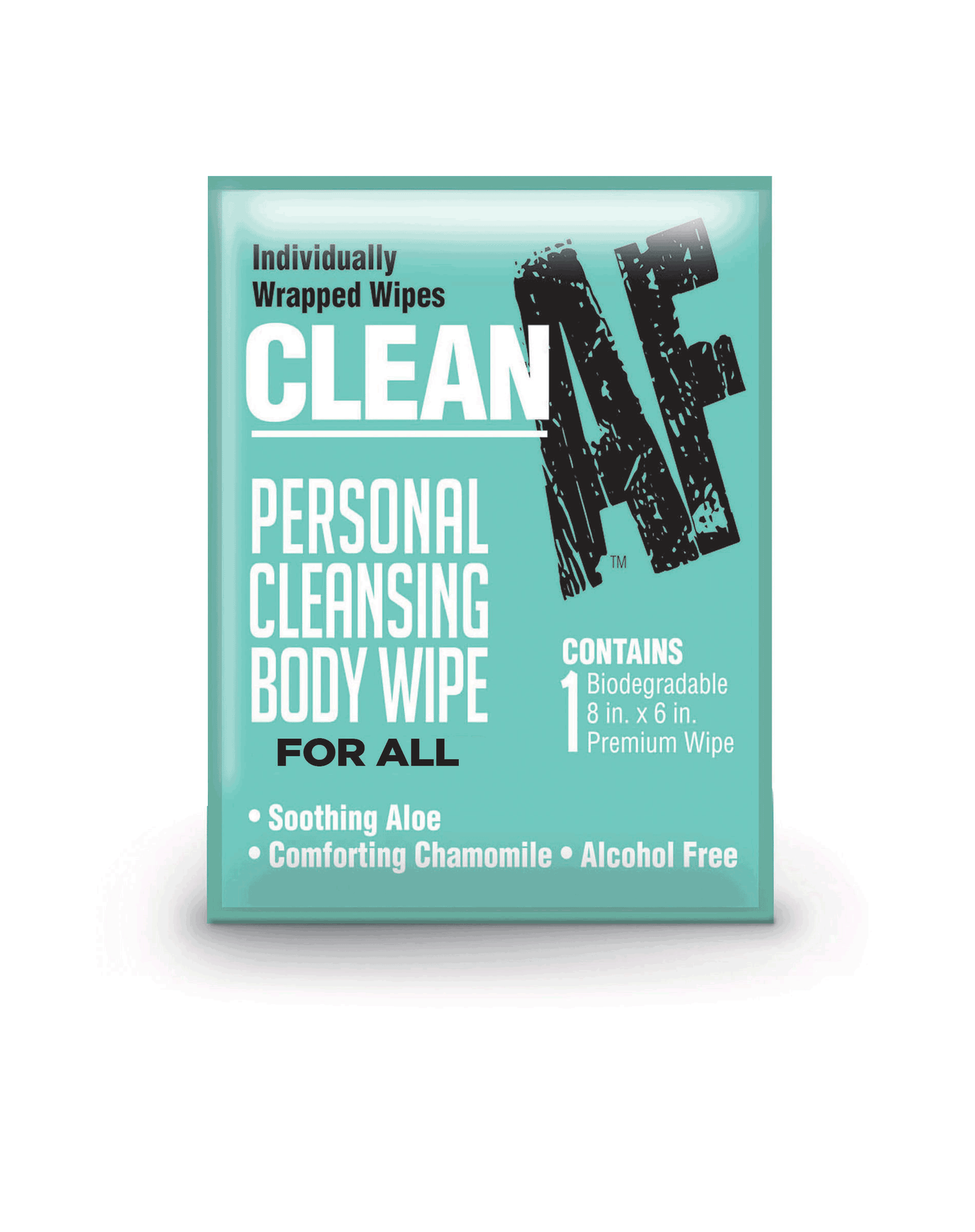 Clean AF Personal Cleansing Wipes Box of 16