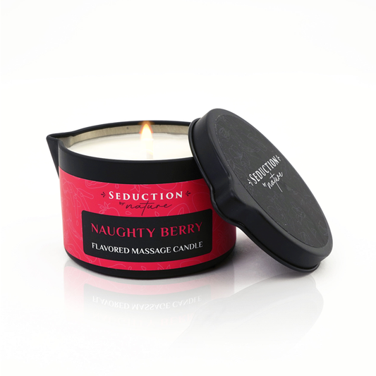 Naughty Berry - Edible Massage Candle | Natural & Vegan