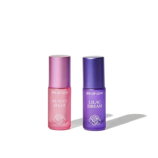 Pheromone Parfum Set 0.34 oz. Roll-On Sunny Daze/Lilac Dream