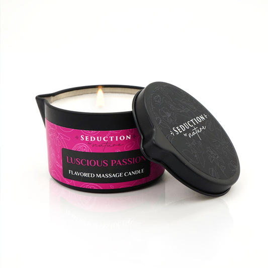 Luscious Passion - Edible Massage Candle | Natural & Vegan