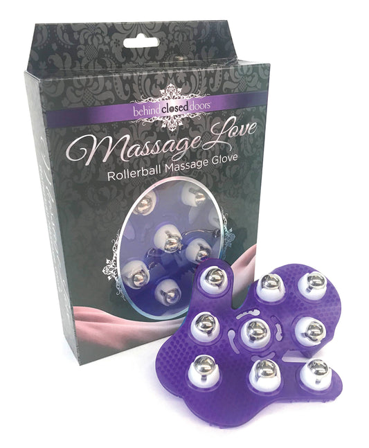 Behind Closed Doors Massage Love - Massage Rollerball Glove