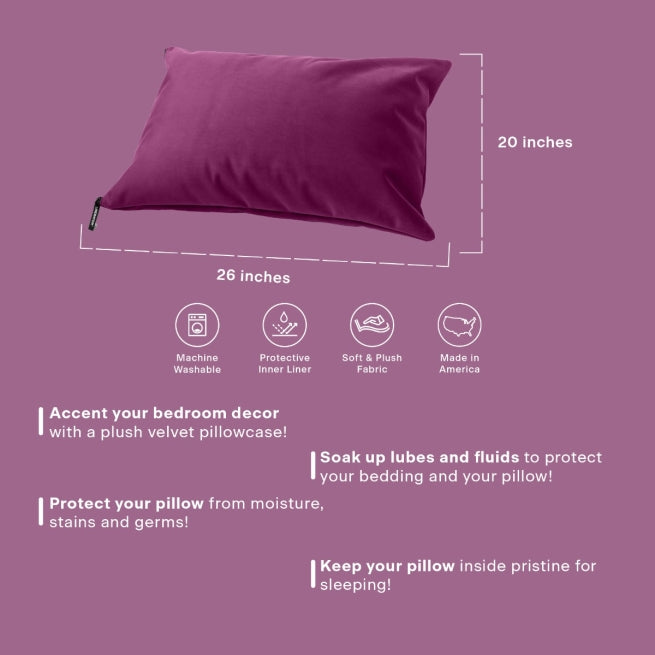 Fascinator Pillowcase, Bedroom Furniture by Liberator - shown in product photo 
