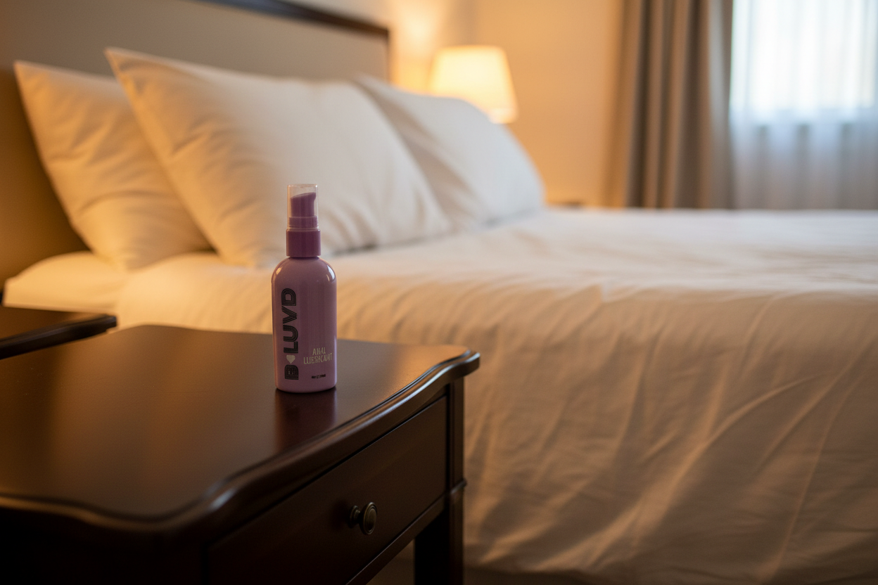 i want the purple bottle that i have selected on the night stand 