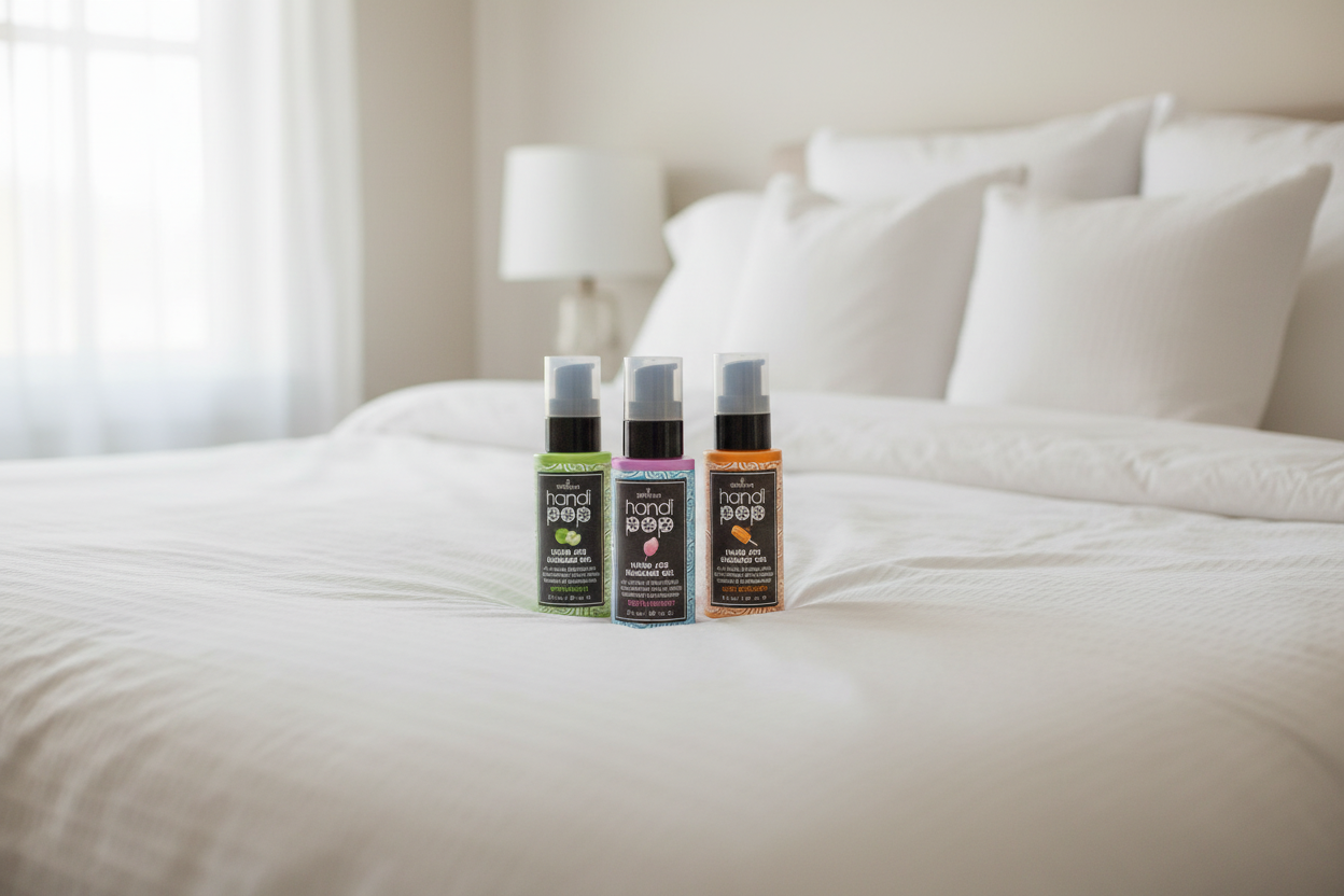 ok this is incorrect can you please put the 3 bottles of handi pop that i have selected in the bed? one is green apple, one is orange cream, the other is cotton candy